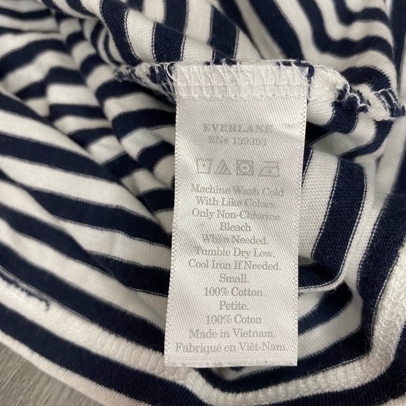 Everlane The Cotton Striped Tee Dress - Picture 9 of 10